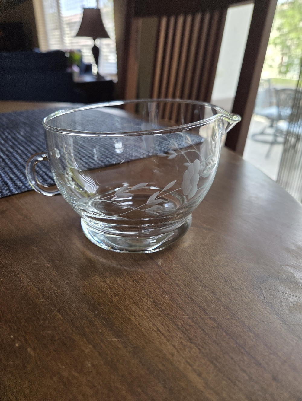 Princess House Heritage Sauce Boat 16oz